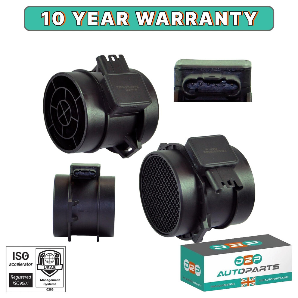 Mass Air Flow Meter Sensor For Bmw E46 330I E65 E66 730I X3 E83 Z4 E85 5Wk9642 5056167423324