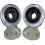 FRONT LOWER WISHBONE CONTROL ARM REAR BUSHES MOUNTS KIT FOR BMW 3 SERIES E46 9