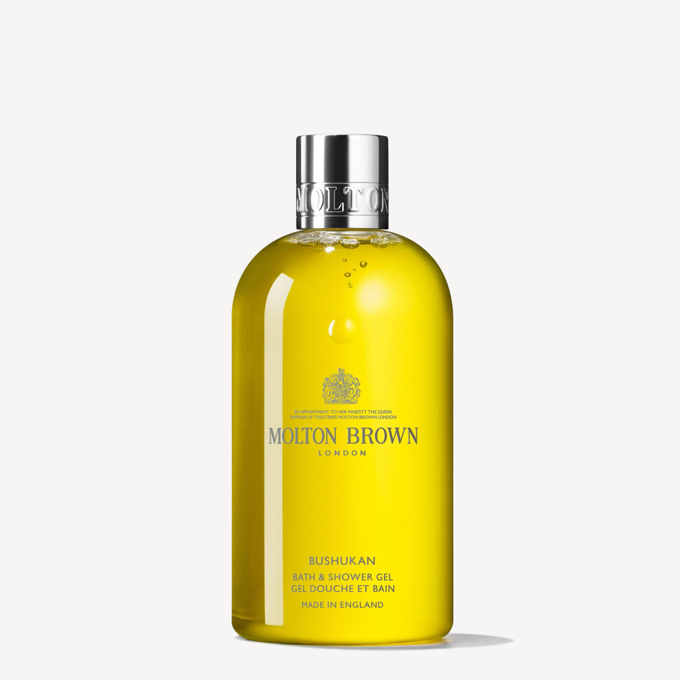 Molton Brown Bushukan Bath & Shower Gel 300ml Bottle