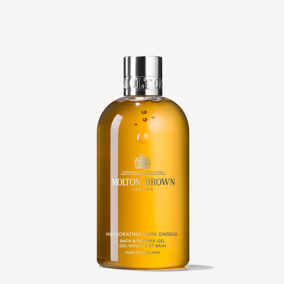 Molton Brown Invigorating Suma Ginseng Bath & Shower Gel 300ml Bottle