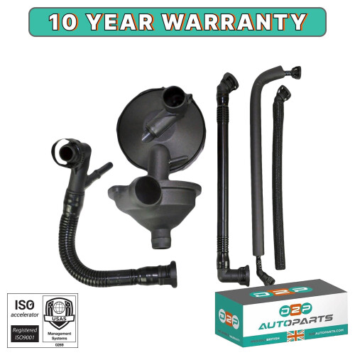 CRANK CCV CASE VALVE & BREATHER HOSES KIT FOR BMW 3 5 7 SERIES E46 E39 E60 E61