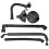 PCV CRANKCASE VENT VALVE & BREATHER HOSES KIT FOR BMW X3 Z3 Z4 E83 E36 E85 3