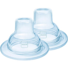 MAM Extra Soft Bottle Spouts Suitable 4+ Months MAM Bottle Teats with SkinSoft Silicone Fits all MAM Baby Bottles Baby Feeding Essentials Pack of 2