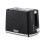 GEEPAS (Black) Geepas 2 Slice Bread Toaster 7 Browning Level 1