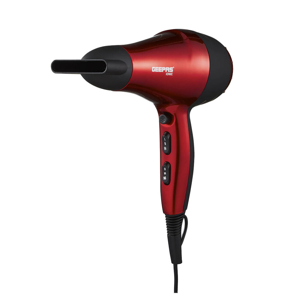 Geepas 2000W Powerful Hair Dryer 2-Speed & 3 Temperature Settings