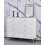 MN Furniture HIGH GLOSS BEDROOM CHESTER DRAWER WHITE AND GOLD 1
