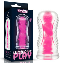 Lovetoy 6.0'' Lumino Play Masturbator | Pink Glow In Dark | Stroker Sex Toy