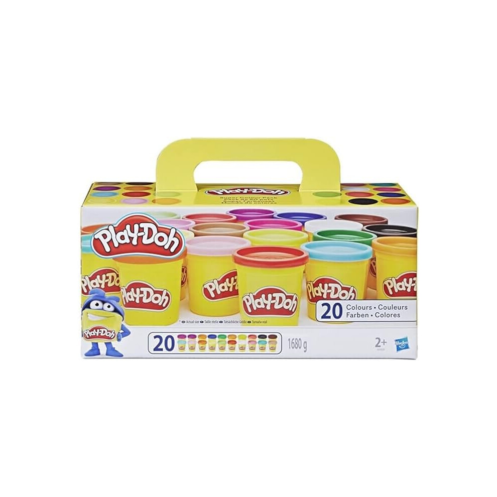 Play-Doh Cans (Pack of 20) Super Colour