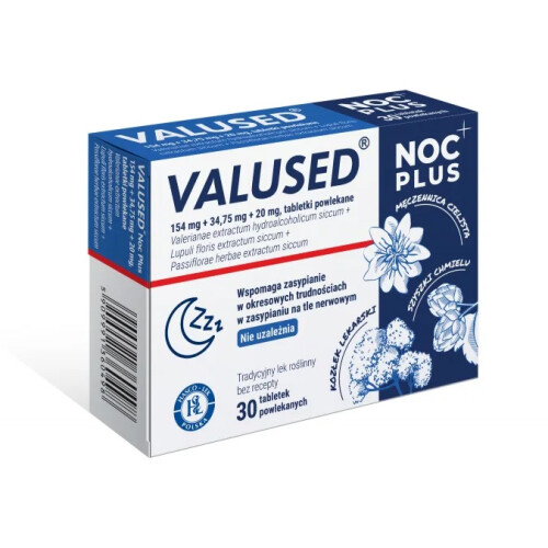 Valused Noc Plus 30x tablets for insomnia na bezsenność