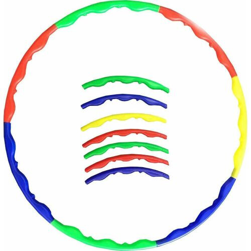 Kids Hula Hoop Detachable, Collapsible Adjustable Rings Hula Hoops