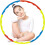 Kids Hula Hoop Detachable, Collapsible Adjustable Rings Hula Hoops 5