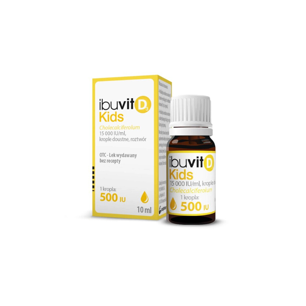 Polpharma Ibuvit D3 Kids 15000 Iu/Ml, 10Ml Drops