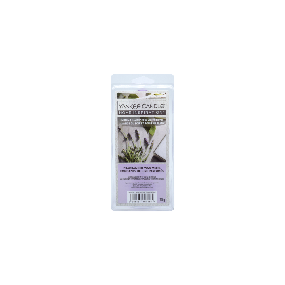 Evening Lavender & White Birch YANKEE CANDLE HOME INSPIRATION WAX MELT