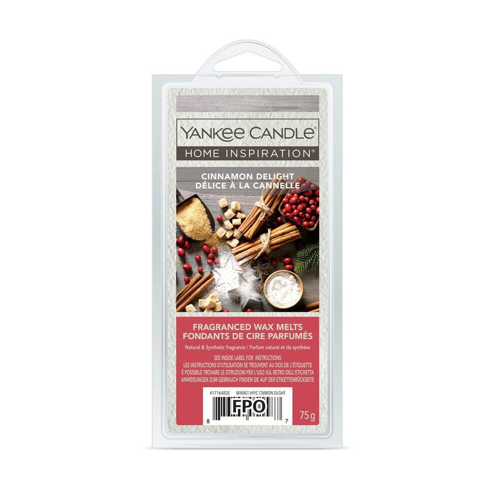 Cinnamon Delight - YANKEE CANDLE HOME INSPIRATION FRAGRANCED WAX MELTS