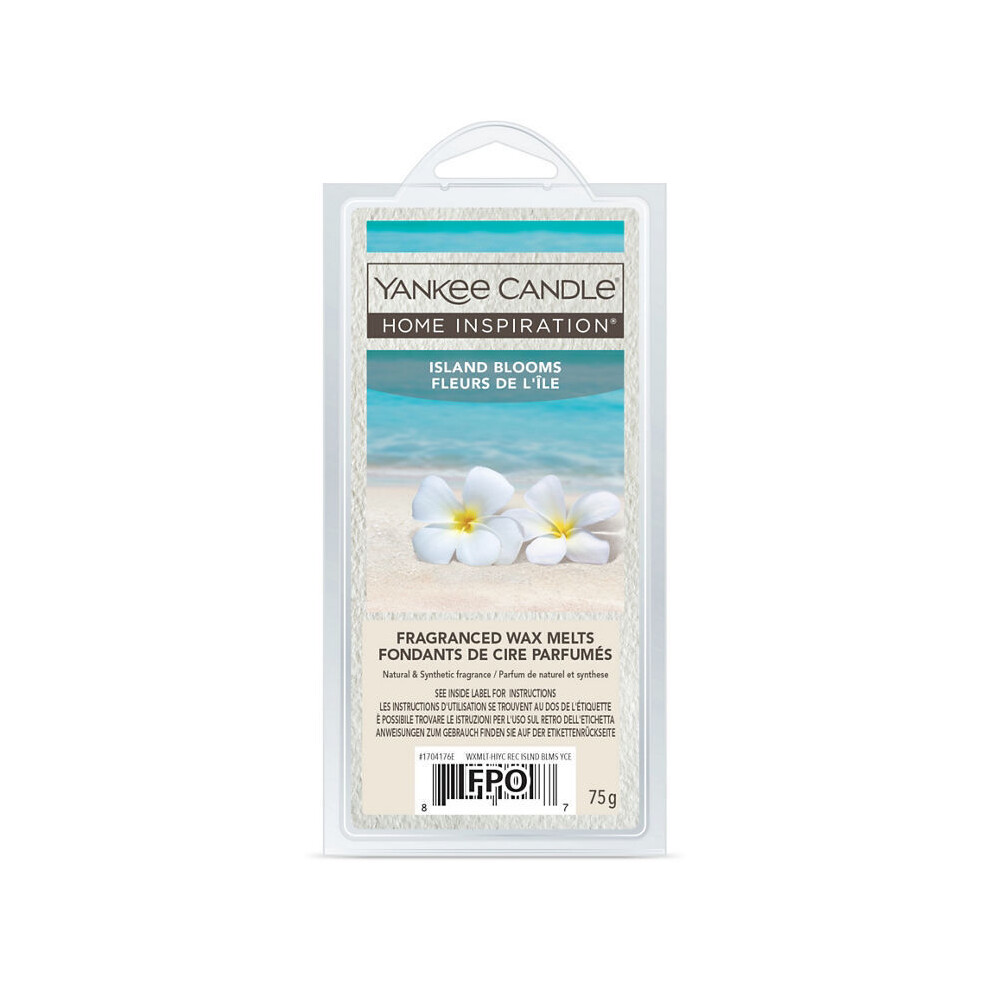 Island Blooms - YANKEE CANDLE HOME INSPIRATION FRAGRANCED WAX MELTS