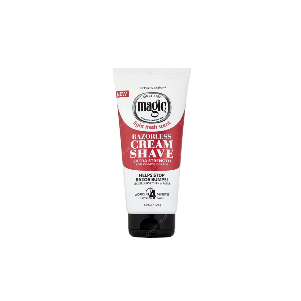 Razorless Cream Shave Extra Strength 6oz