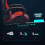 Red - Black Multifunctional Ergonomic Racing Swivel Office chair 5