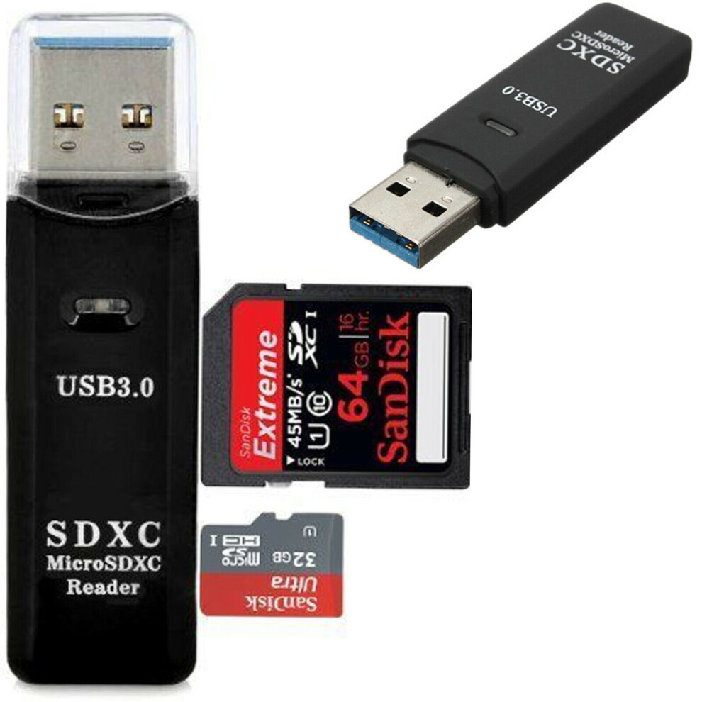 Usb 3.0 High Speed Sd Memory Card Reader Sdhc Sdxc Mmc Micro Mobile T-Flash 9502156238883