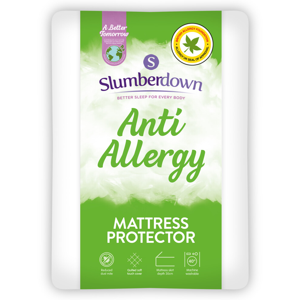 (King) Slumberdown Anti Allergy Mattress Protector