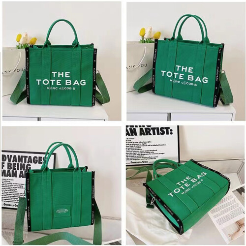 (1) Womens Handbags Designer Laptop Large Capacity Canvas Shoulder Tote Bags 2