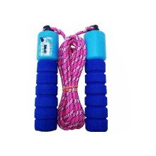 (Blue) Adults/Kids Skipping Rope Adjustable Jumping Rope
