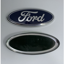 Front Oval Badge Grille Logo For Ford Fiesta 2012-2014 175mm x 70mm