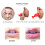 (Pink) Cat's Paw Cute Shape Lip Plumper Device 4