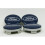 Ford BLUE 54mm Alloy Wheel Hub Centre Caps Badges Mondeo Fiesta/Galaxy 2