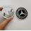For Mercedes-Benz Black Wreath Flat Bonnet Badge Emblem A0008171801 NEW 1