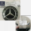 For Mercedes-Benz Black Wreath Flat Bonnet Badge Emblem A0008171801 NEW 2