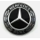 For Mercedes-Benz Black Wreath Flat Bonnet Badge Emblem A0008171801 NEW 6