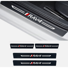For Rav4 Car Door Plate Sill Scuff Anti Scratch Sticker Protector NEW