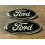 2PCS FORD BLACK EMBLEMS OVAL 9 INCH LOGO Grille/Tailgate Badge 2004-16 3