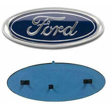 Ford Transit Front Grille 9in Blue Oval Emblem Bonnet Badge 2006-2014 - 4L3Z-1542528-AB, 9L5Z-9942528-A