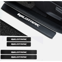 For Ford Ranger Wildtrak Car Door Sill Scuff Anti Scratch Sticker Protector