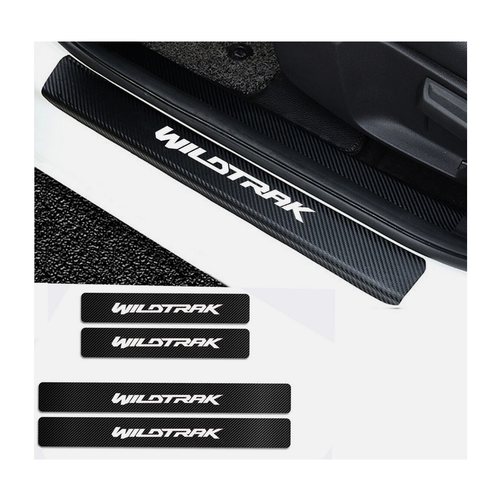 For Ford Ranger Wildtrak Car Door Sill Scuff Anti Scratch Sticker Protector 8381923451356