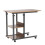Dripex (Walnut) Height Adjustable Mobile Rolling side table 16