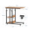 Dripex (Walnut) Height Adjustable Mobile Rolling side table 19