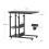 Dripex (Black) Height Adjustable Mobile Rolling side table 5