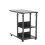 Dripex (Black) Height Adjustable Mobile Rolling side table 7