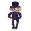 Skibid Toilet Space Toilet Man Plush, Upgrade Titan Drillman Doll Birthday Gift 13