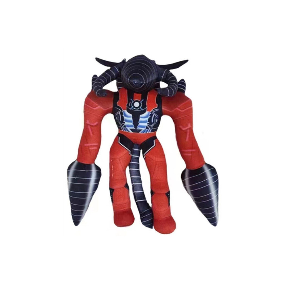 (Red Bull Demon 30cm 120g) Skibid Toilet Space Toilet Man Plush, Upgrade Titan Drillman Doll Birthday Gift