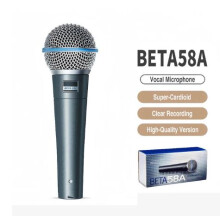 BETA 58A Supercardioid Dynamic Microphone For Stage Singing