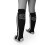 (Small) SANDEE COMPETITION MUAY THAI COTTON SHIN PADS - BLACK 3