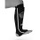 (Small) SANDEE COMPETITION MUAY THAI COTTON SHIN PADS - BLACK 4