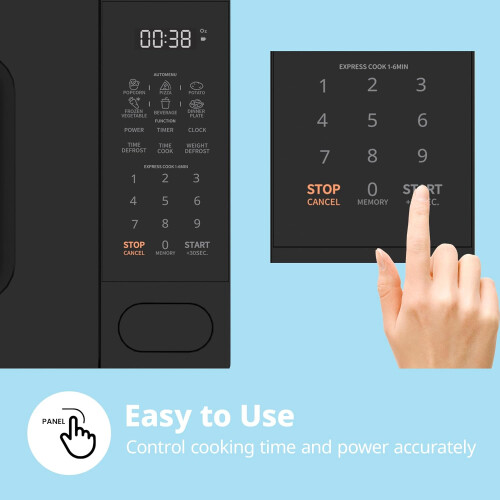 Living And Home 700W 20L Countertop Microwave Oven with LED Display 1