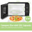 Living And Home 700W 20L Countertop Microwave Oven with Dual Knob 3