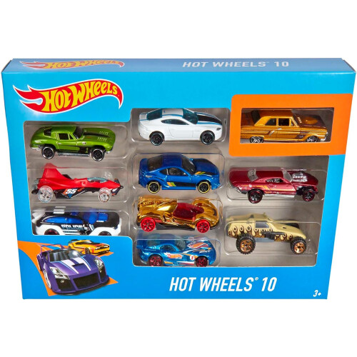 Hot Wheels Hot Wheels 54886 10 Car Pack Assortment (Pack May Vary) 1