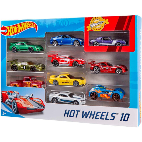 Hot Wheels Hot Wheels 54886 10 Car Pack Assortment (Pack May Vary) 2