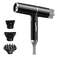 (Black) Ionic Hair Dryer Powerful Blow Dryer for Women & Men Faster Drying And Protect Your Hair
